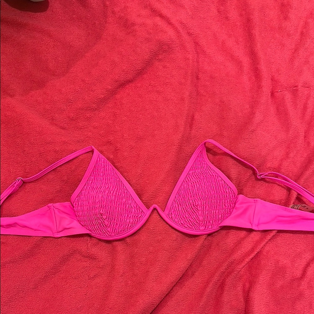 Vibrant Pink Women's Swim Bra